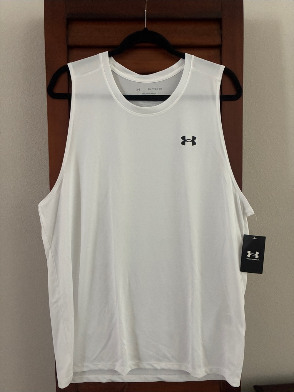 Under Armour Men’s White Tech Tank